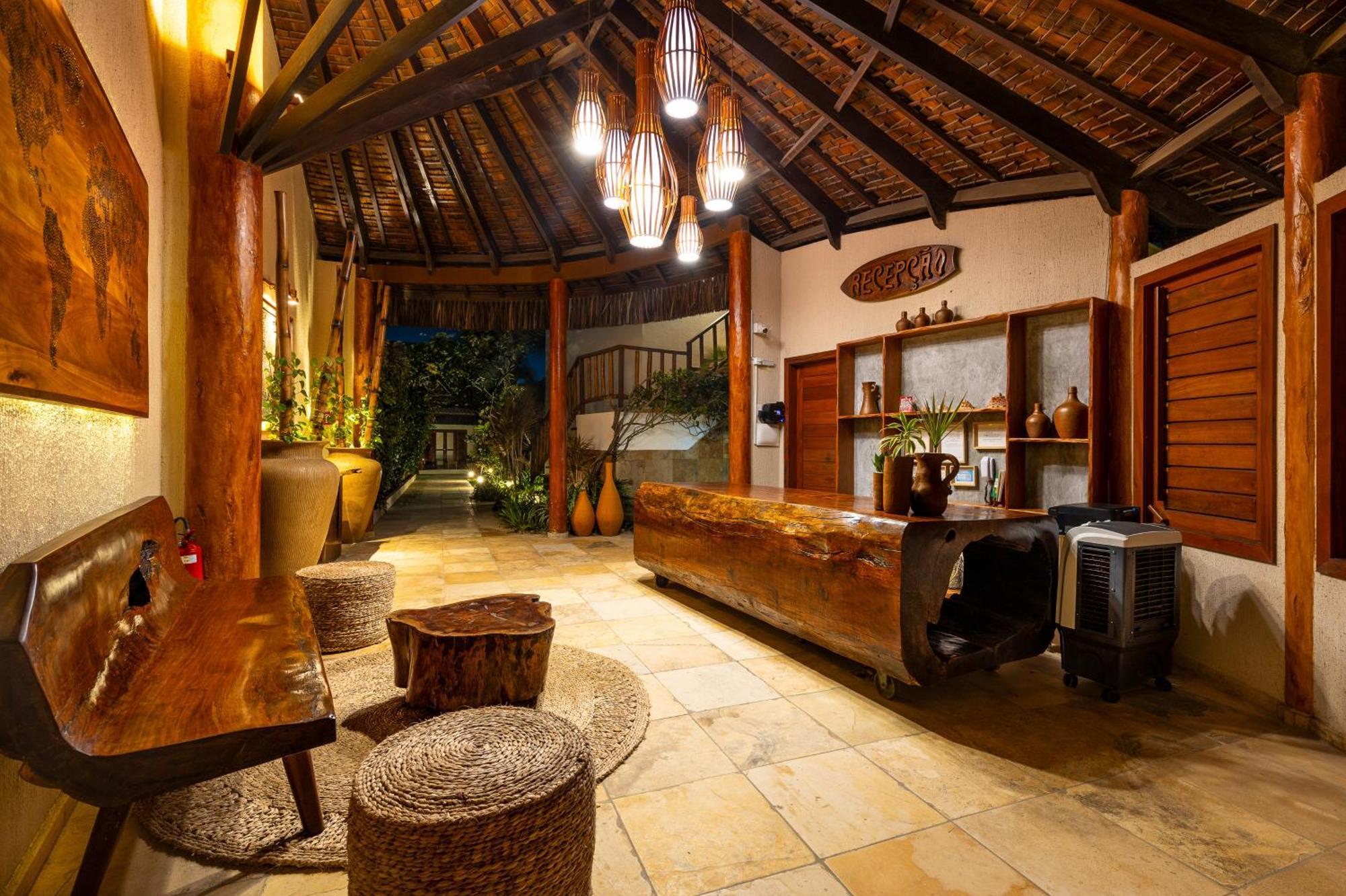 Vila Coqueiros Boutique Hotel 卡姆布库 外观 照片