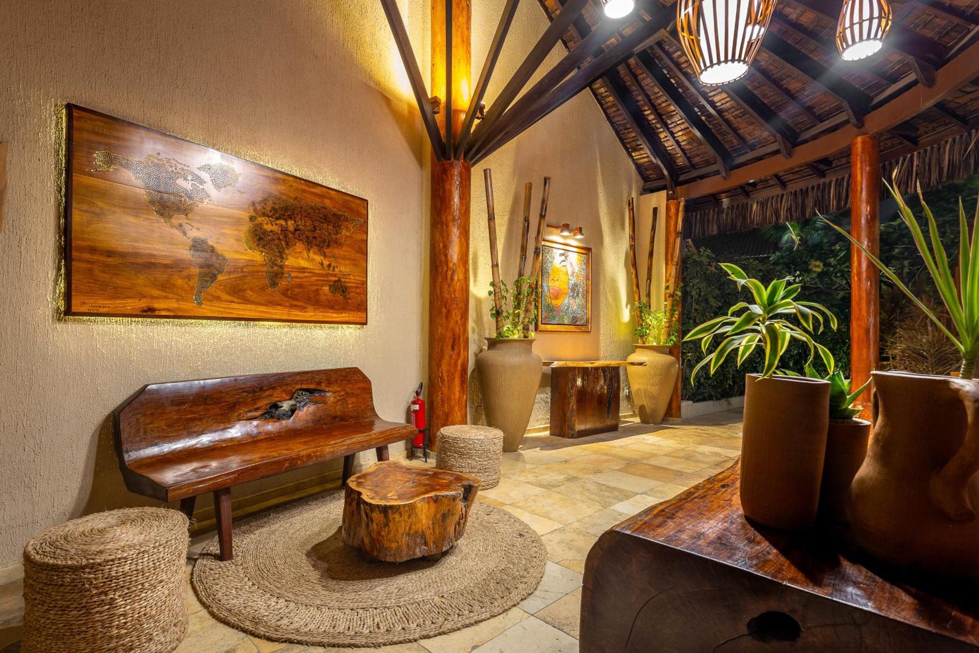 Vila Coqueiros Boutique Hotel 卡姆布库 外观 照片