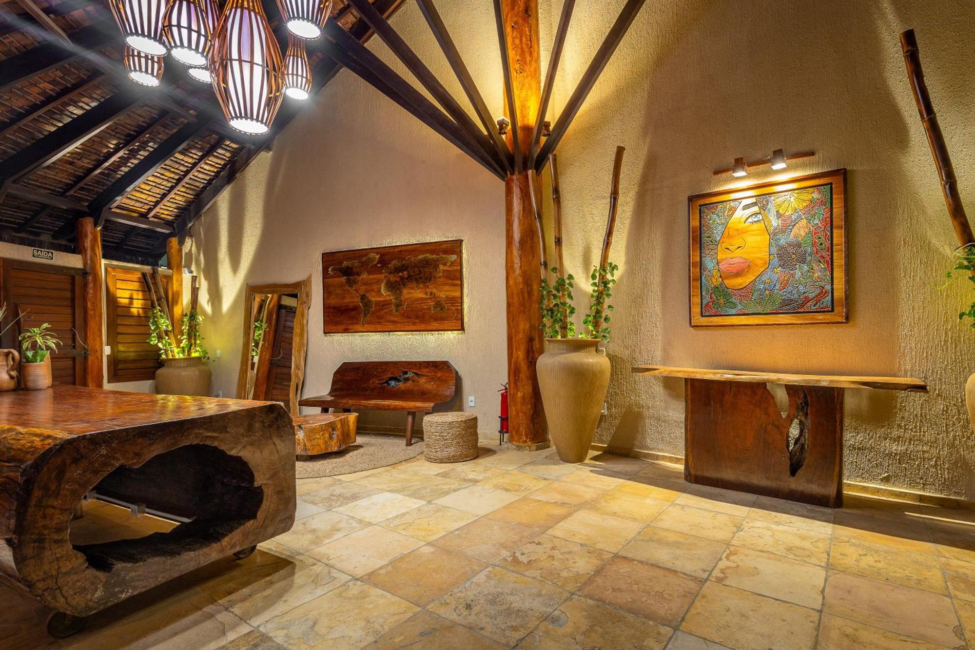 Vila Coqueiros Boutique Hotel 卡姆布库 外观 照片
