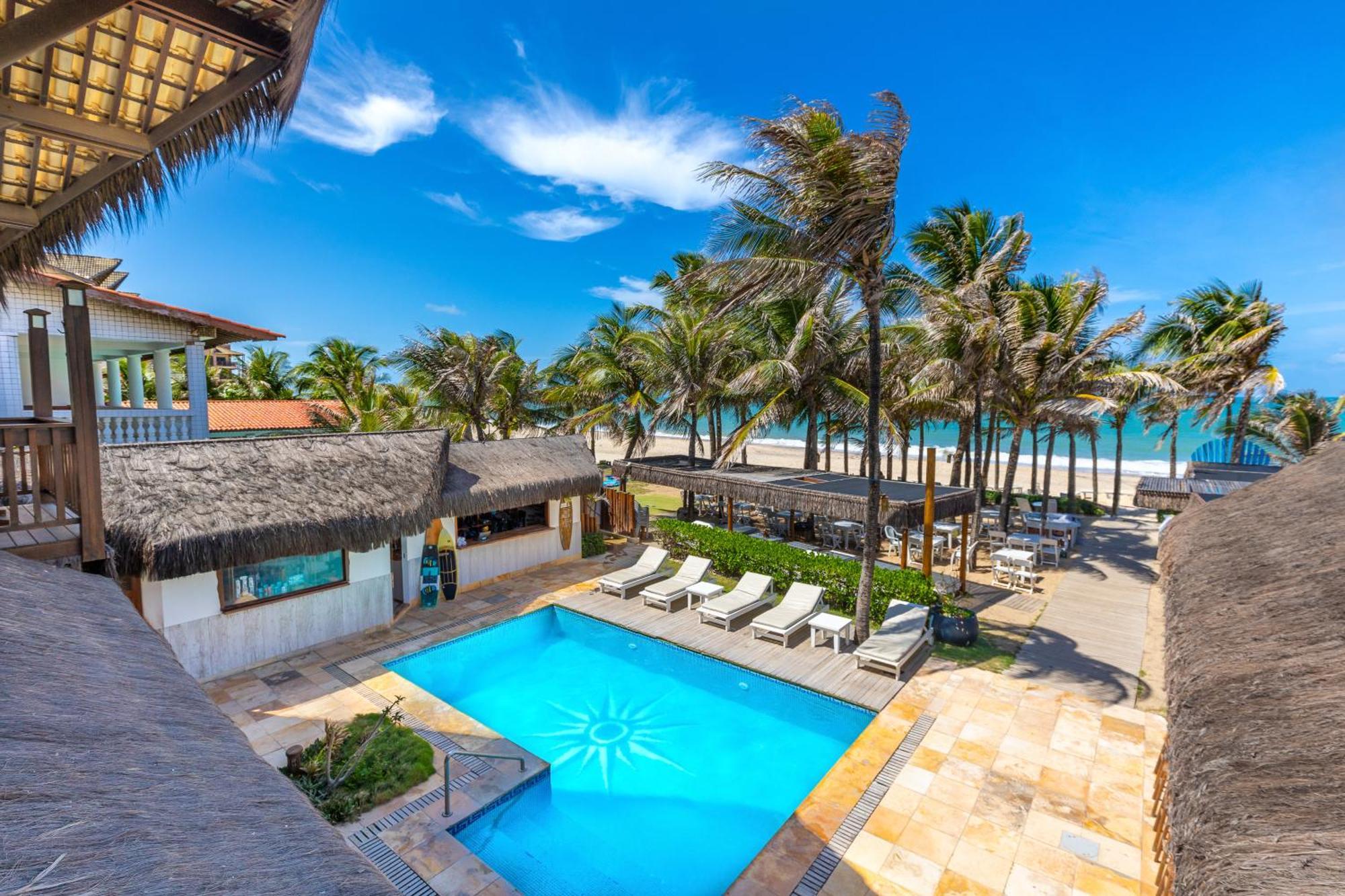 Vila Coqueiros Boutique Hotel 卡姆布库 外观 照片