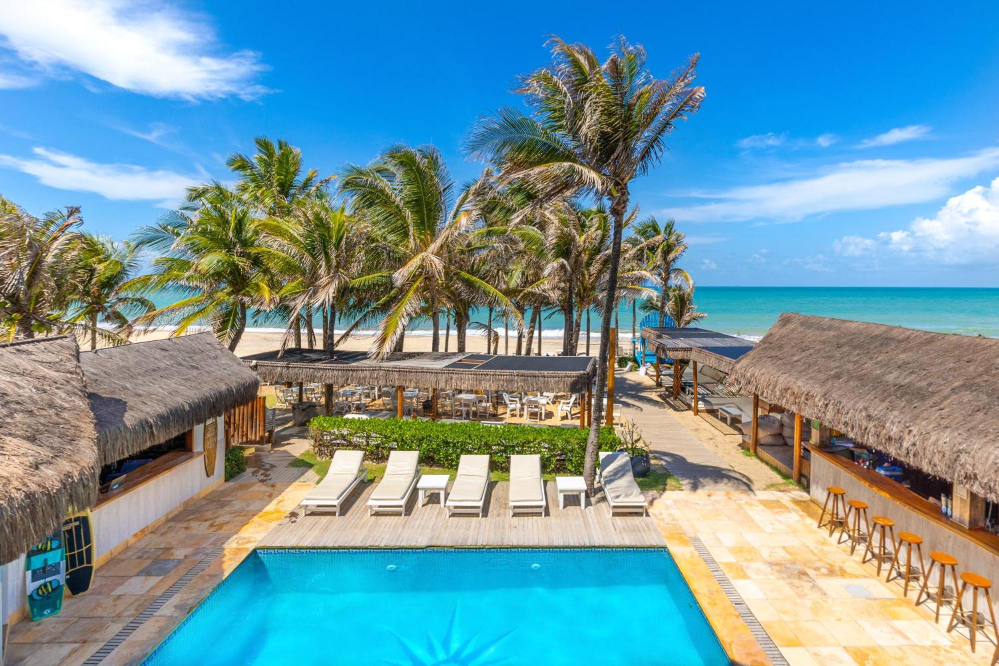 Vila Coqueiros Boutique Hotel 卡姆布库 外观 照片